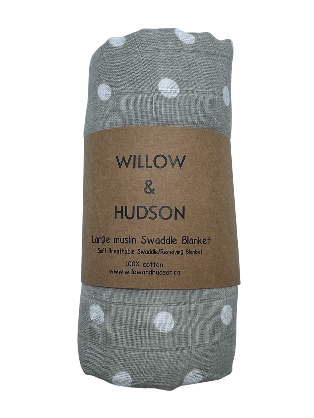 Willow+Hudson Muslin Swaddles