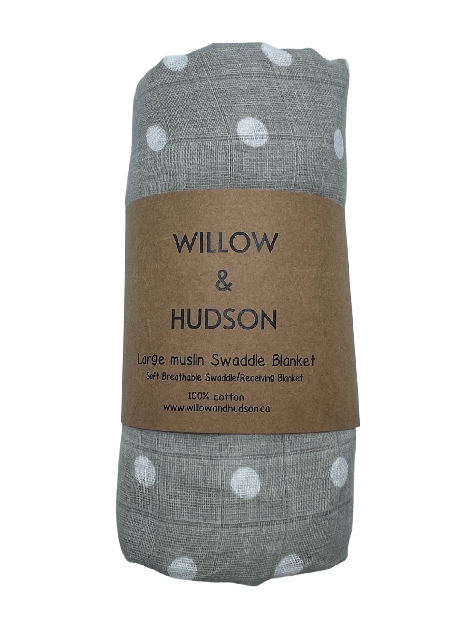 Willow+Hudson Muslin Swaddles