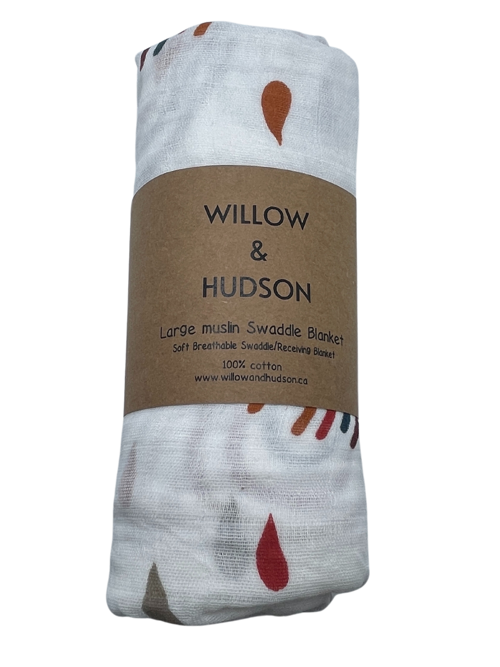 Willow+Hudson Muslin Swaddles