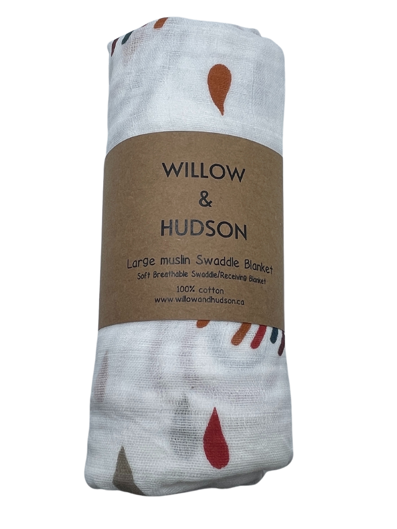 Willow+Hudson Muslin Swaddles