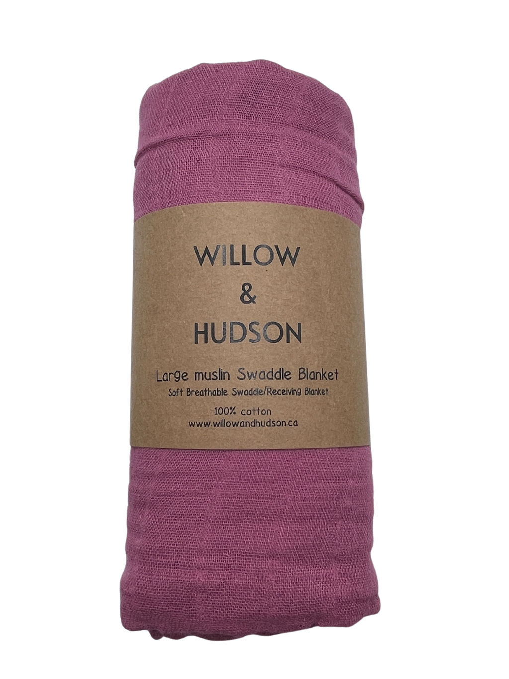 Willow+Hudson Muslin Swaddles