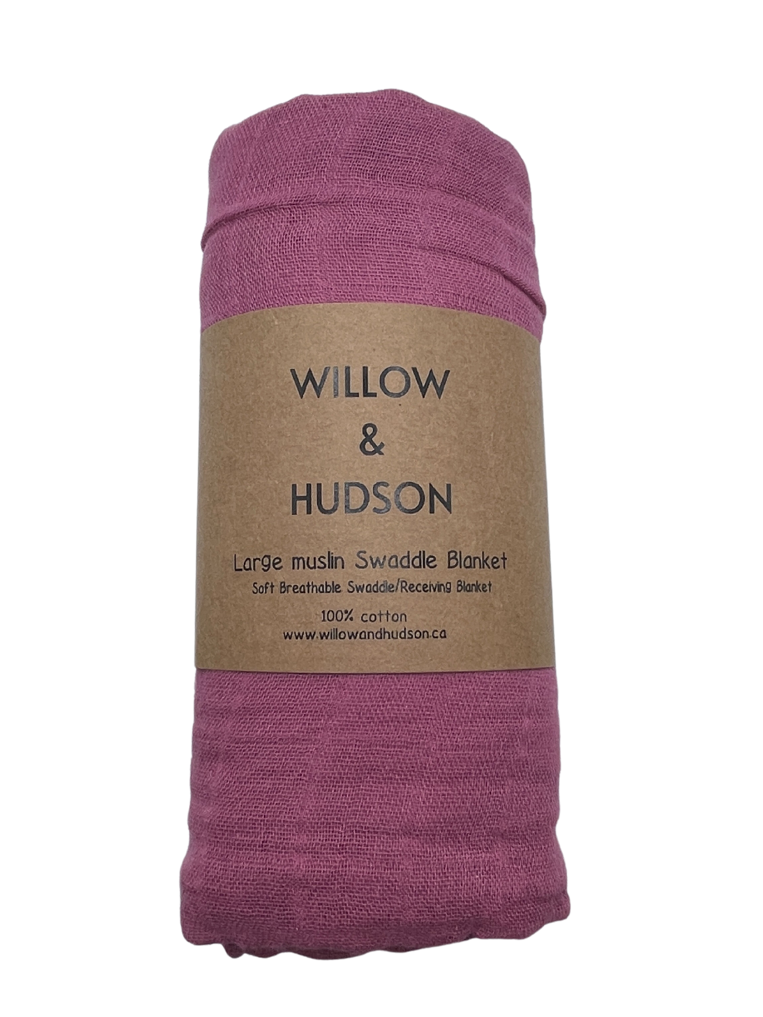 Willow+Hudson Muslin Swaddles