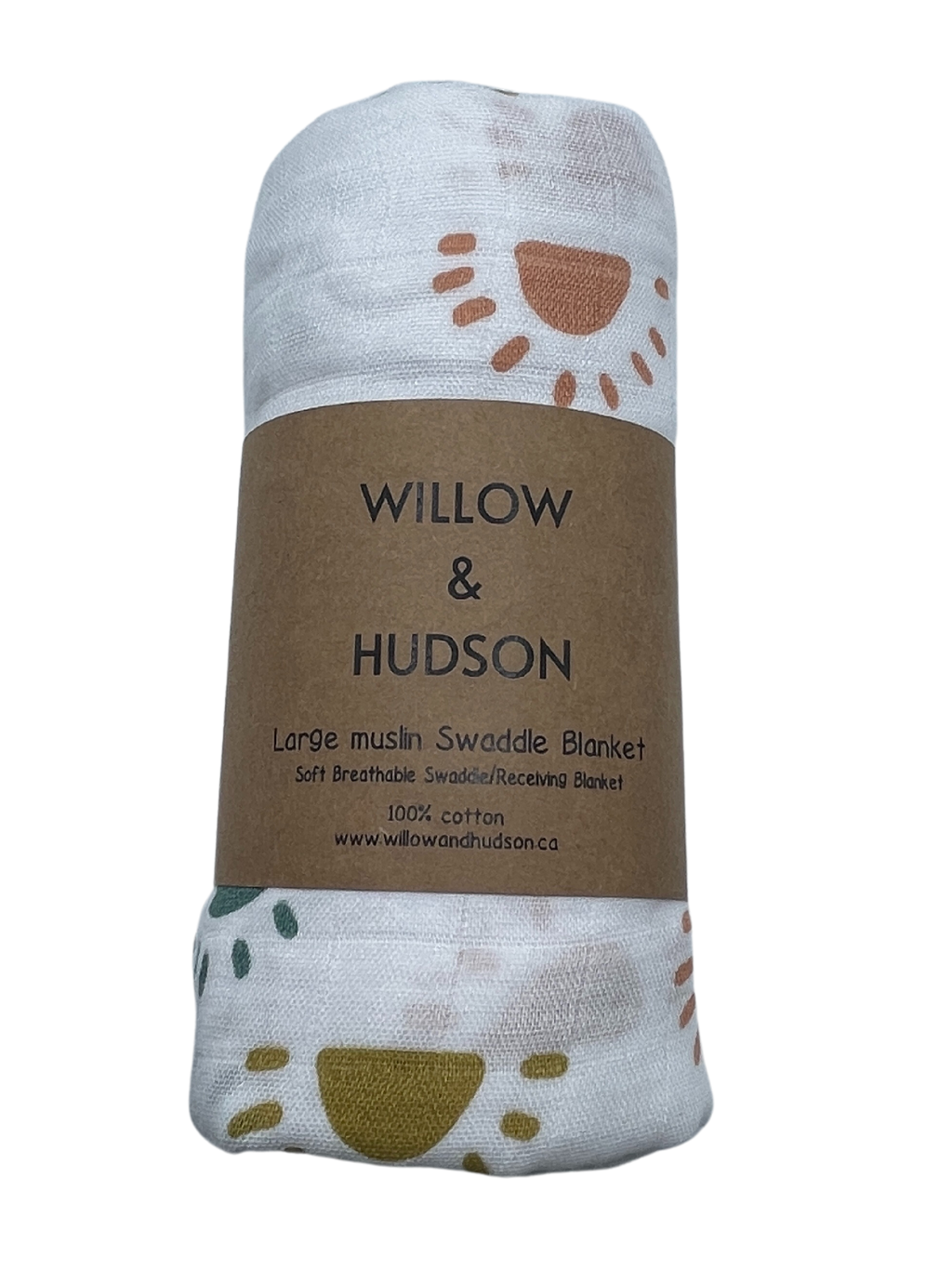 Willow+Hudson Muslin Swaddles