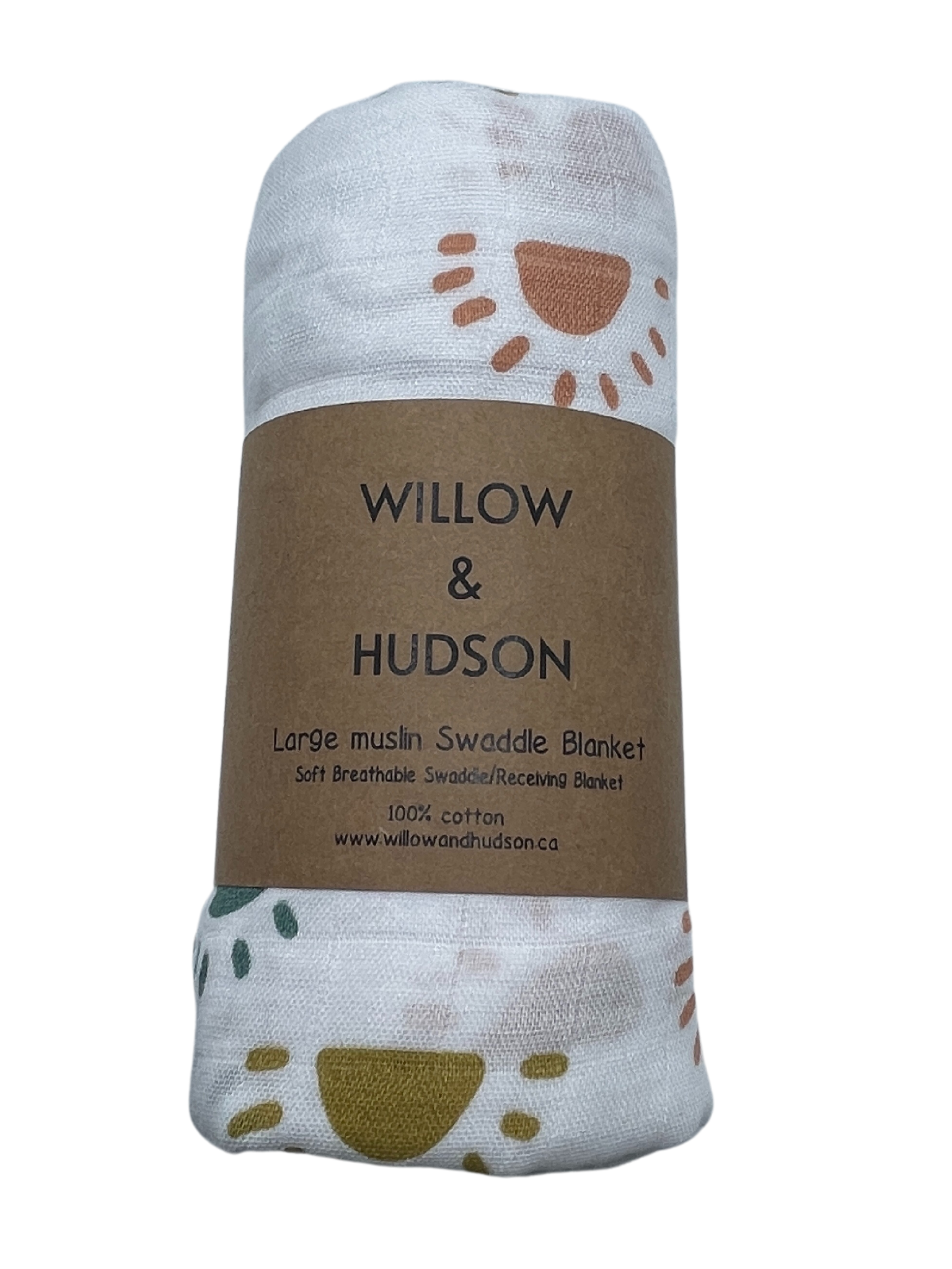 Willow+Hudson Muslin Swaddles