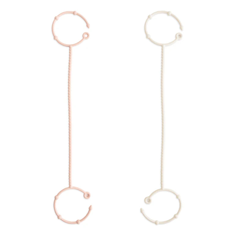 Adjustable Silicone Strap 2-Pack - Blush/ Shifting Sands