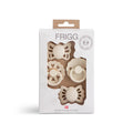 FRIGG Baby's First Pacifier Floral Heart (Cream) 4-Pack