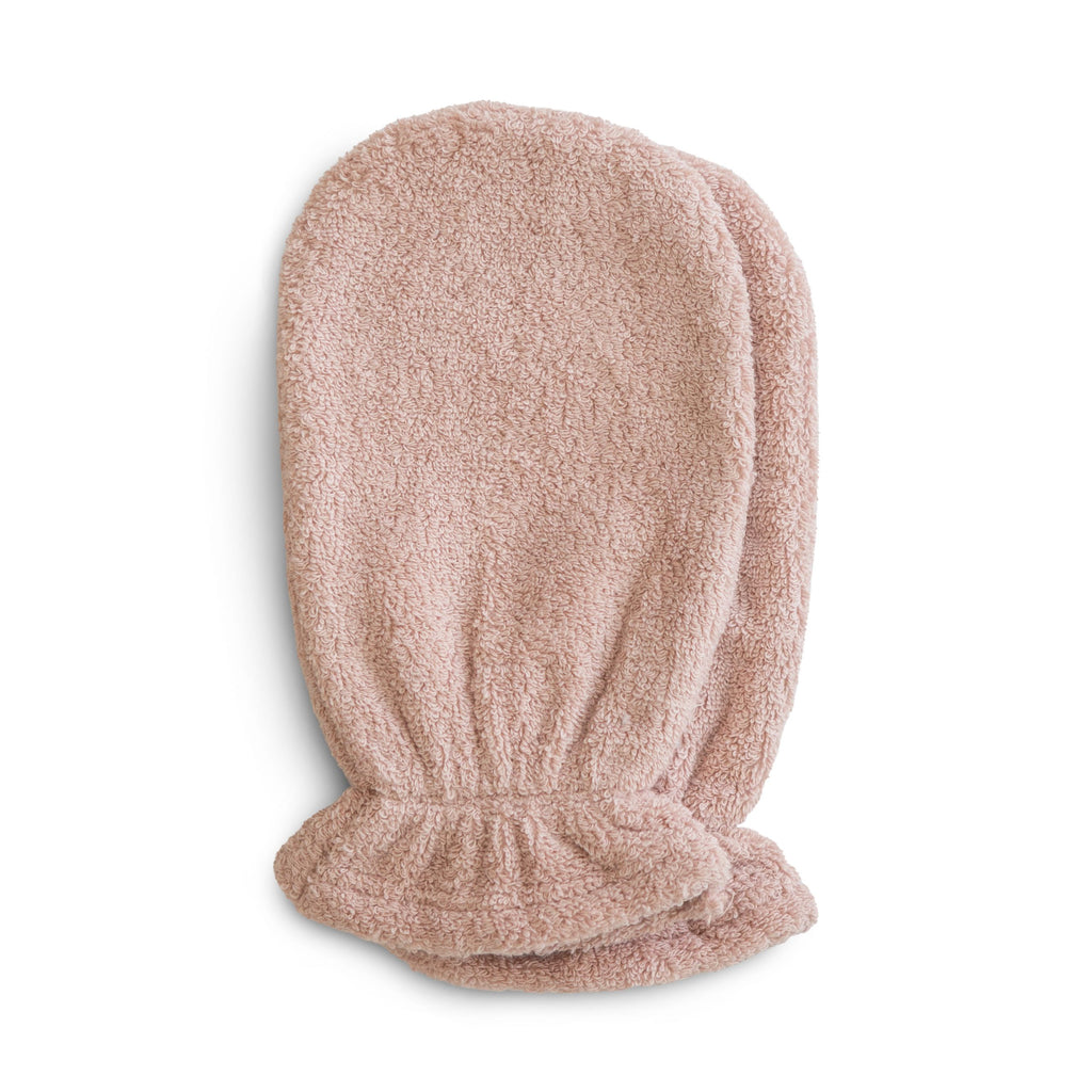ORGANIC COTTON BATH MITT 2-PACK (Blush)