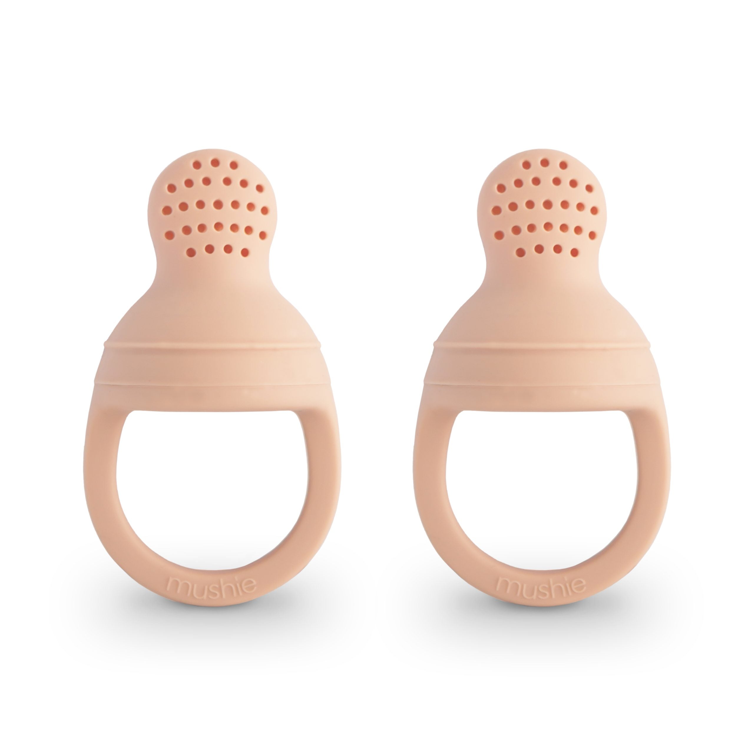 Silicone Fresh Food Feeder 2- Pack - Blush