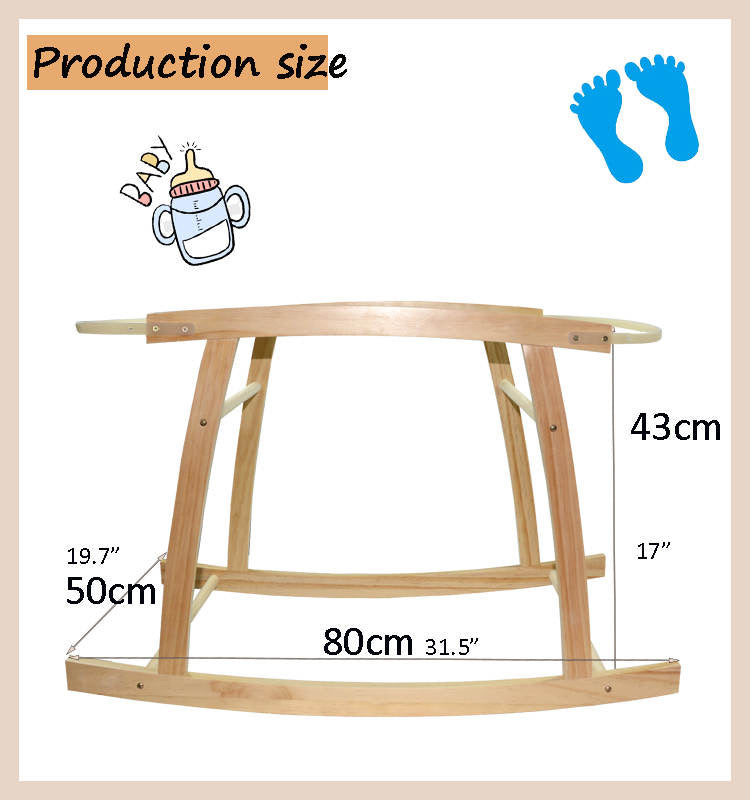 Macrame Moses Basket Stand