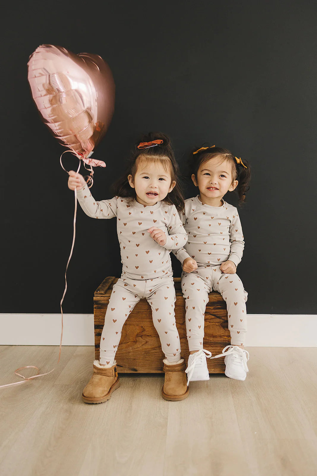 Hearts Two-piece Cozy Set