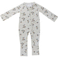 Holly Bamboo Zipper Onesie