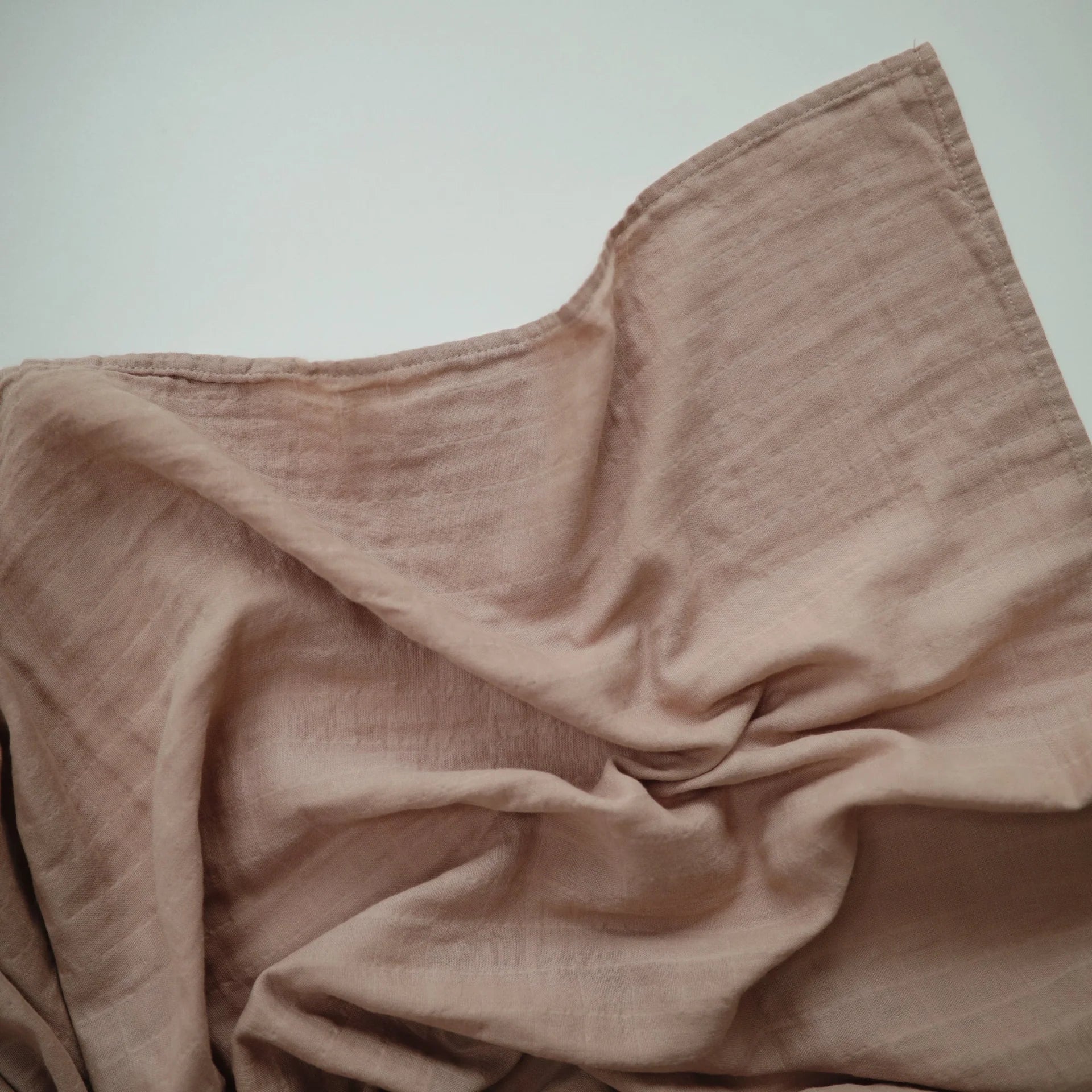 MUSLIN SWADDLE BLANKET ORGANIC COTTON - NATURAL