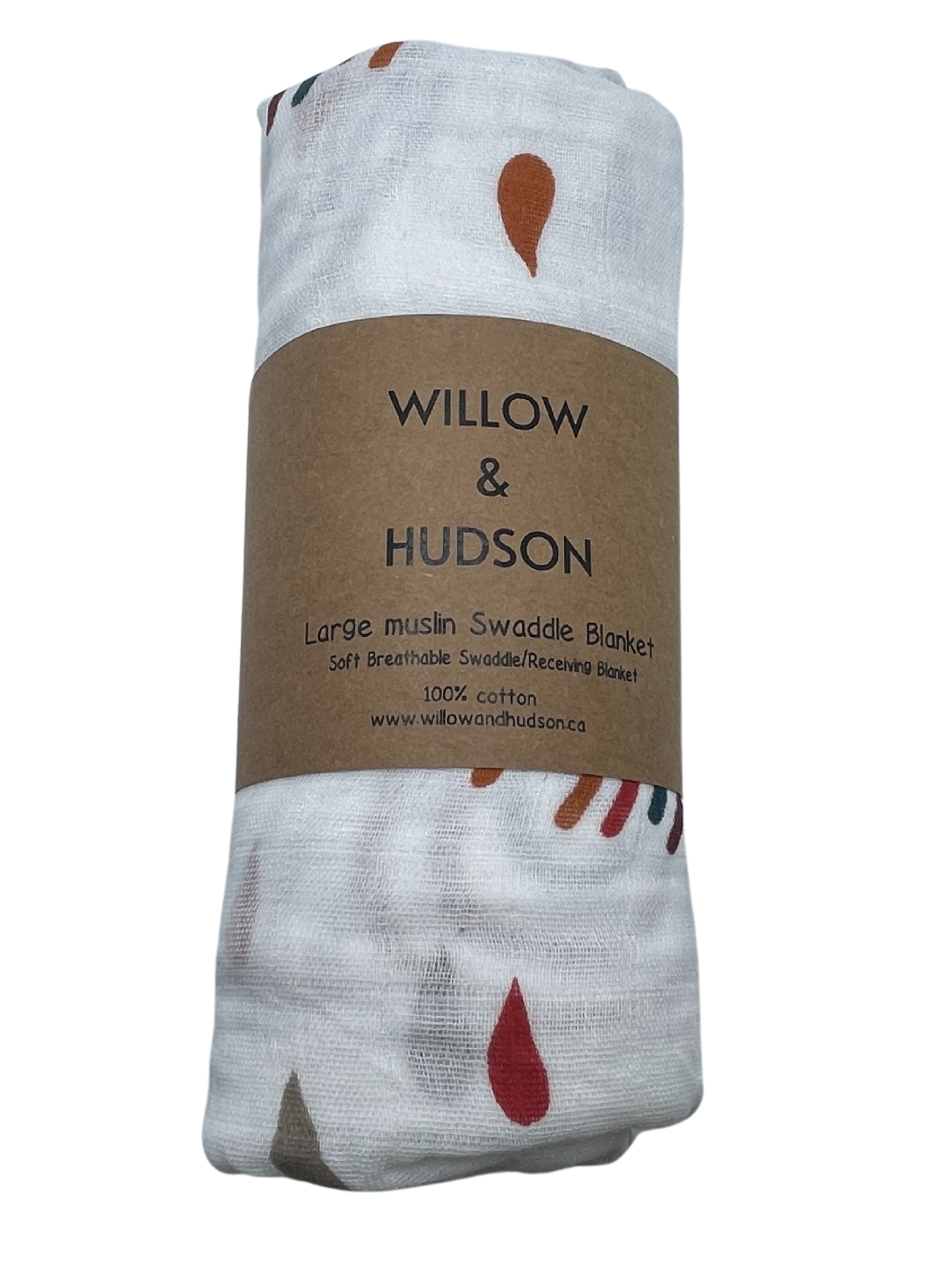 Organic Cotton Swaddle - Rainbow
