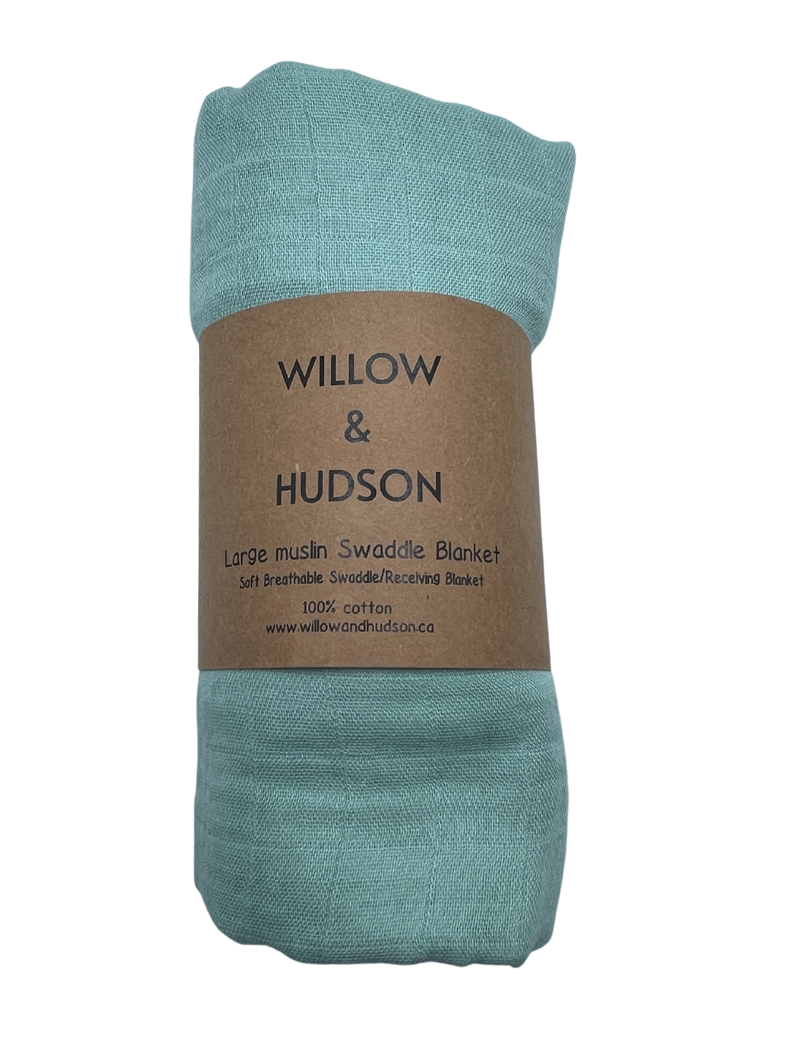 Organic Cotton Swaddle - Sea Blue