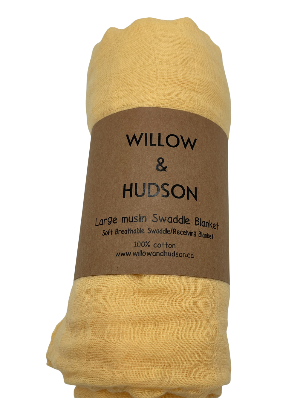 Willow+Hudson Muslin Swaddles