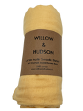 Willow+Hudson Muslin Swaddles