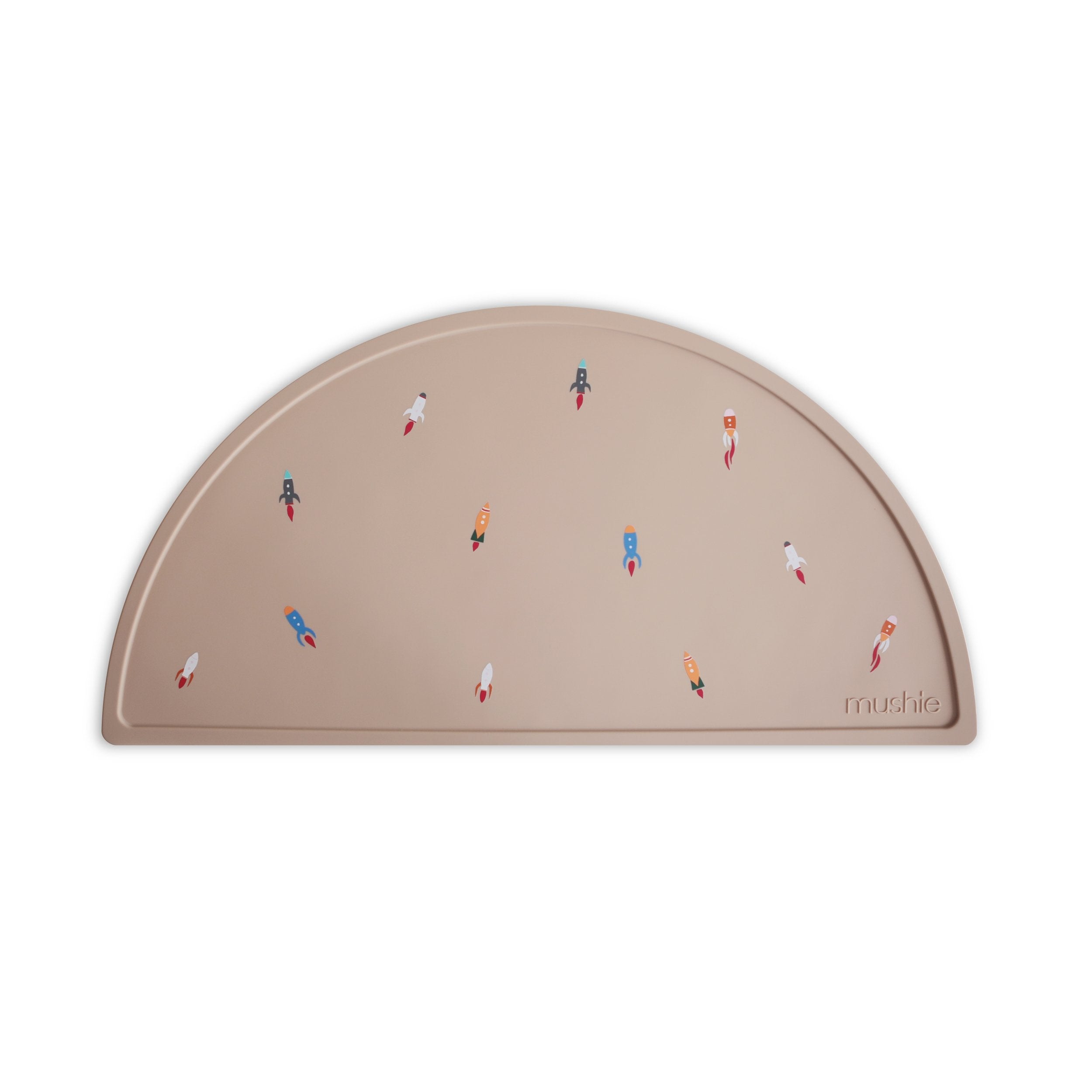 Silicone Place Mat - Rocket Ships