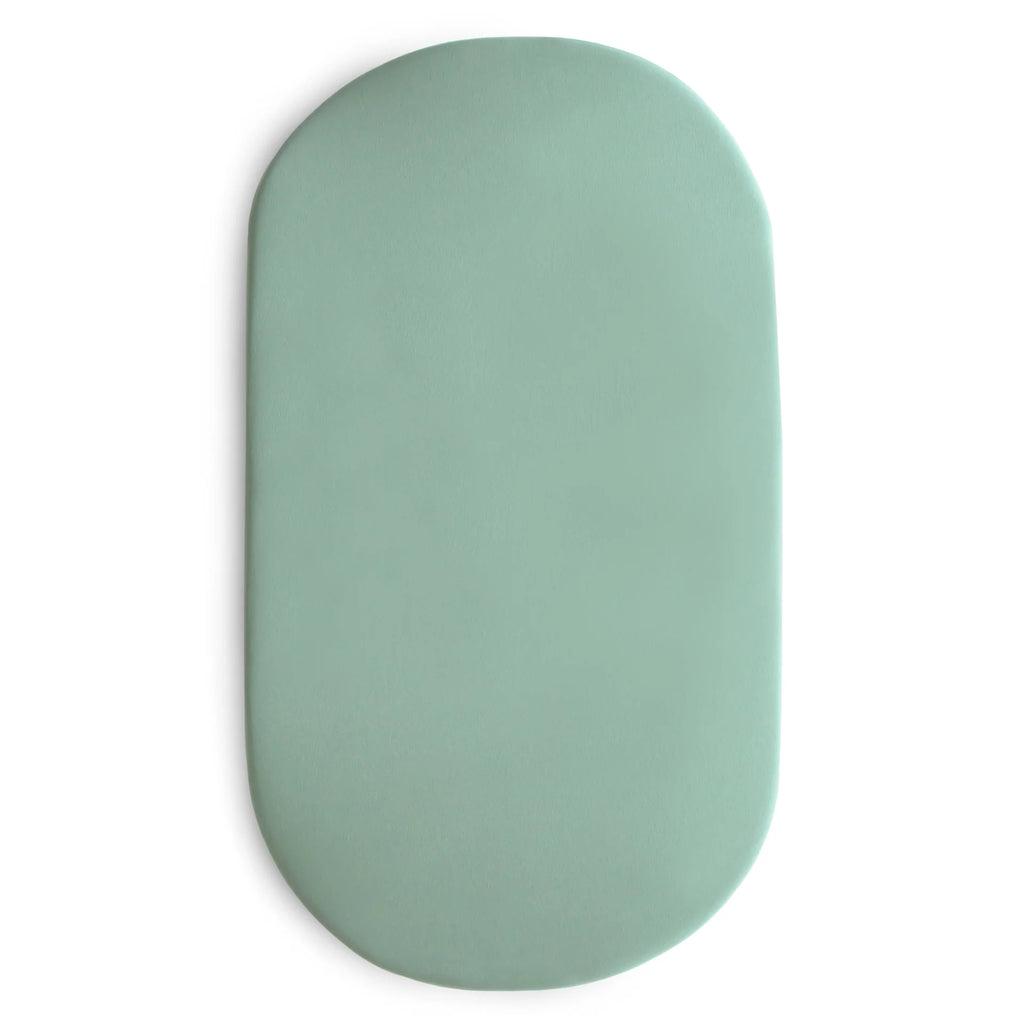 Stretchy Bassinet Sheet - Roman Green