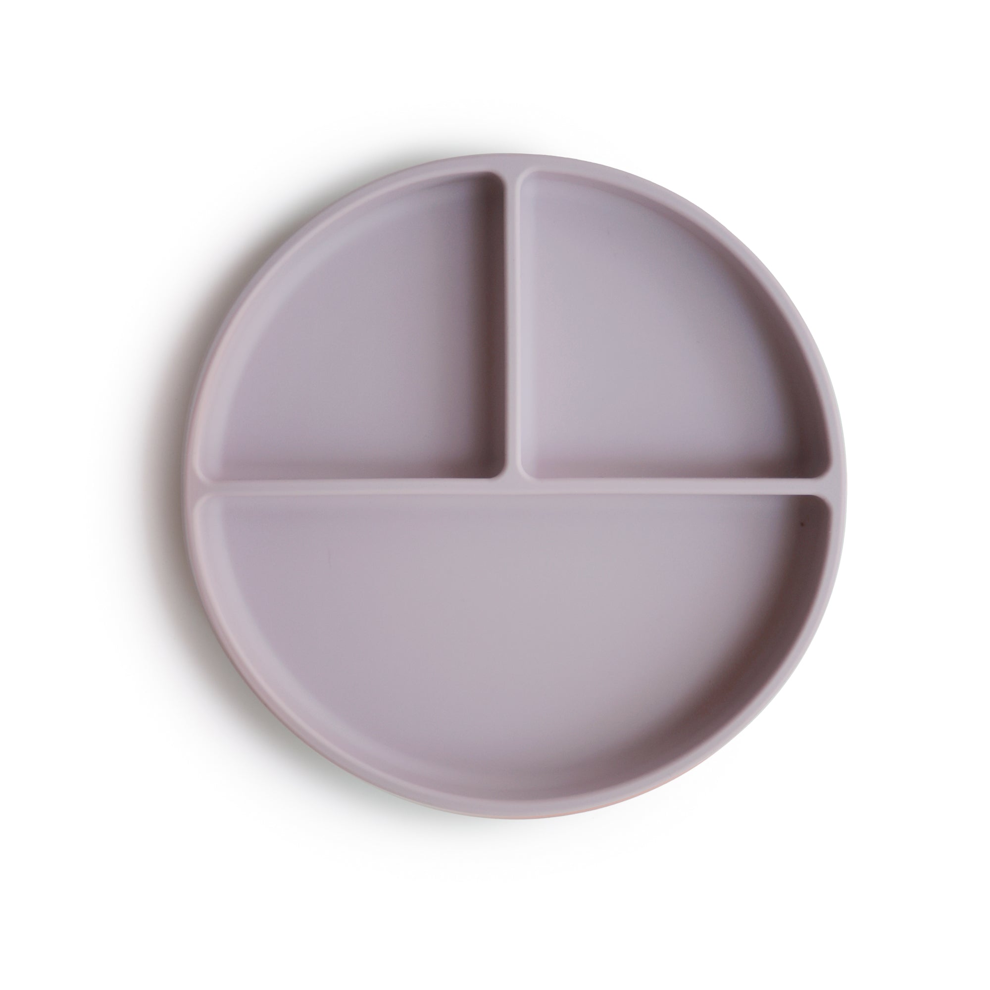 Silicone Suction Plate - Soft Lilac