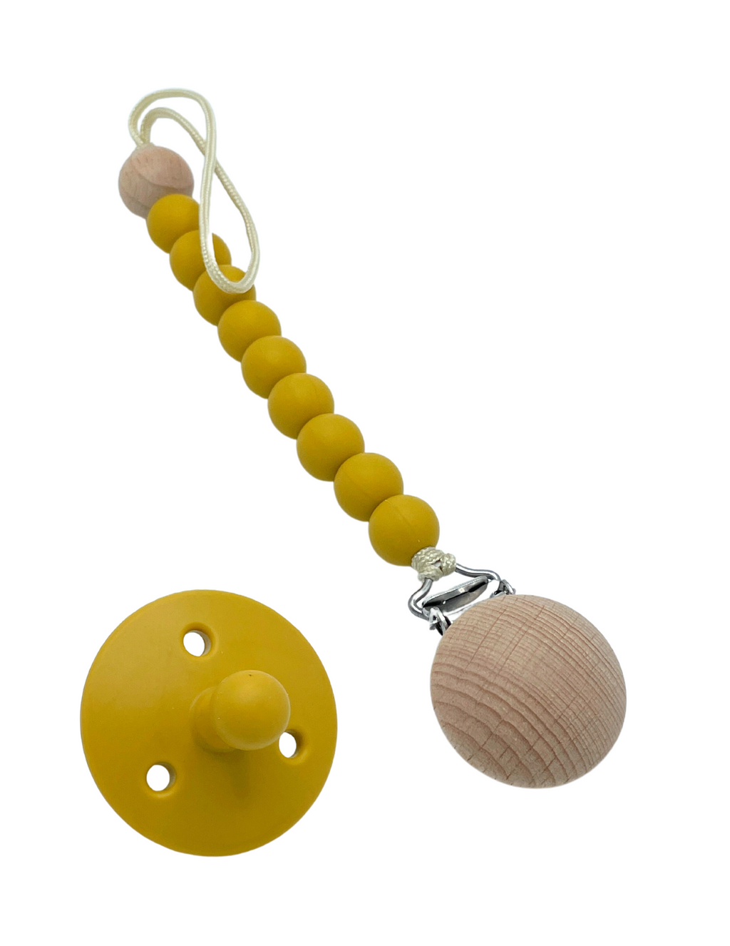 Willow & Hudson Silicone Pacifier - Mustard