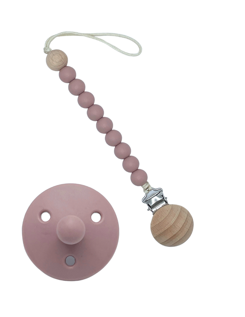 Willow & Hudson Silicone Pacifier - Blush