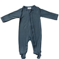 Charcoal Bamboo Zipper One Piece