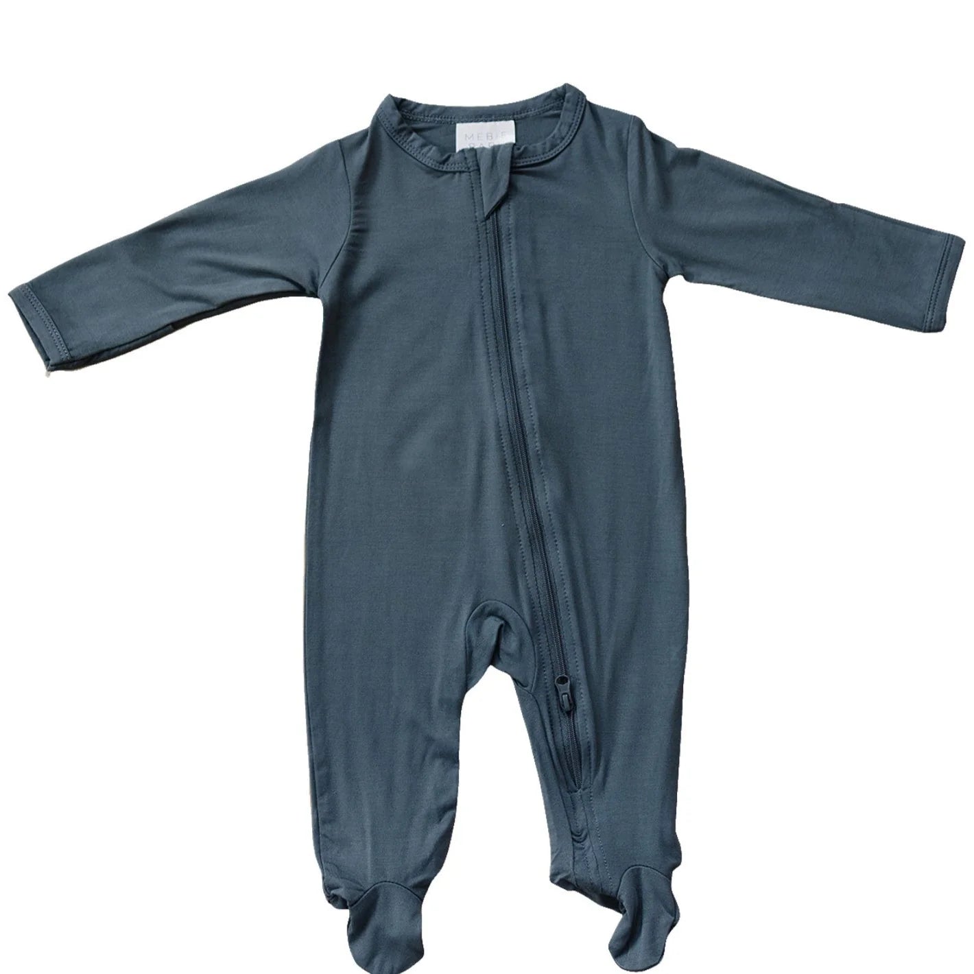 Charcoal Bamboo Zipper One Piece