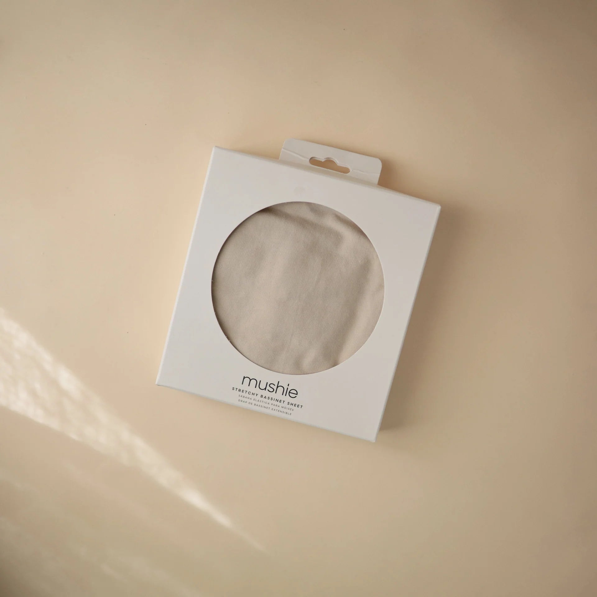 Stretchy Bassinet Sheet - Fog