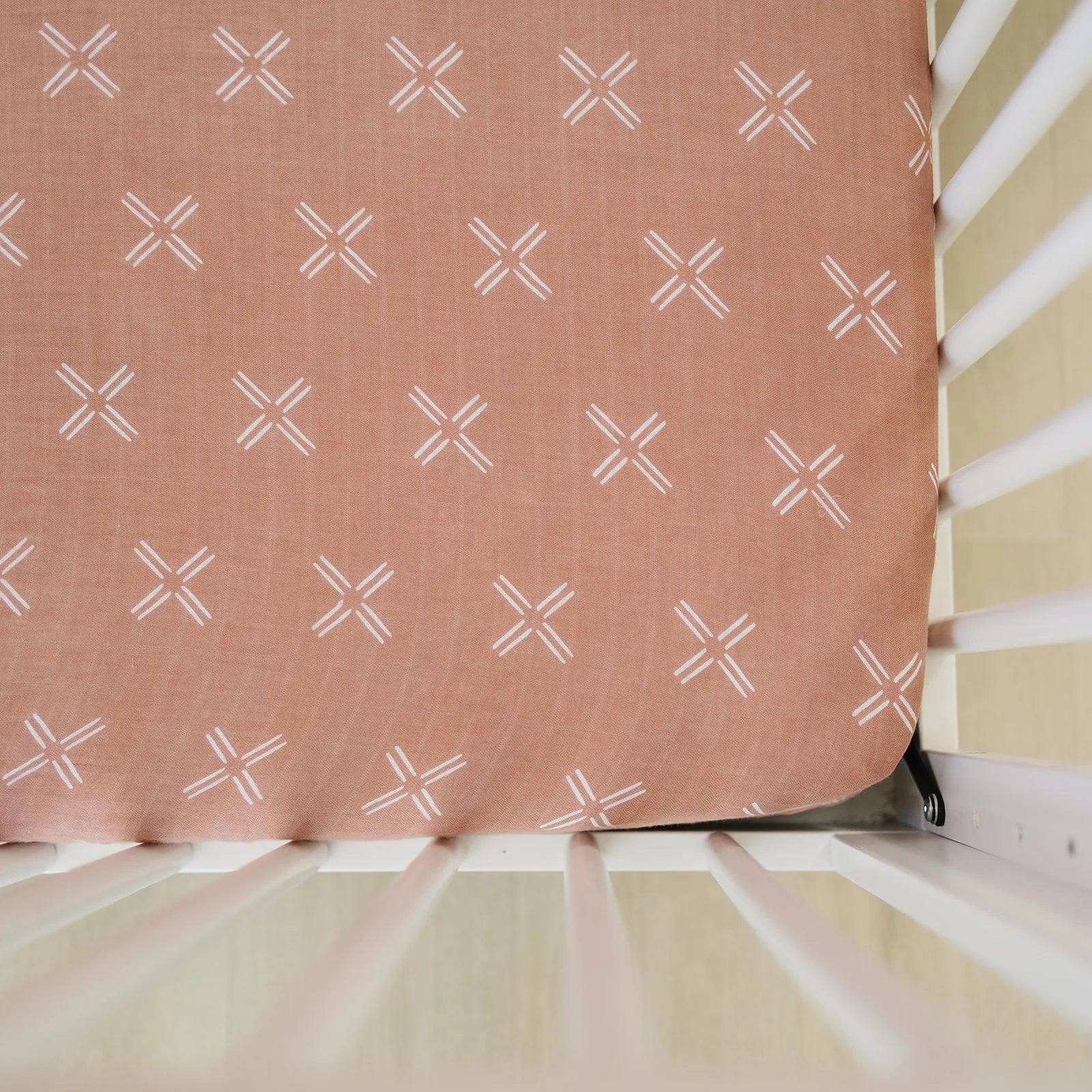 Crib Sheet - Just Peachy