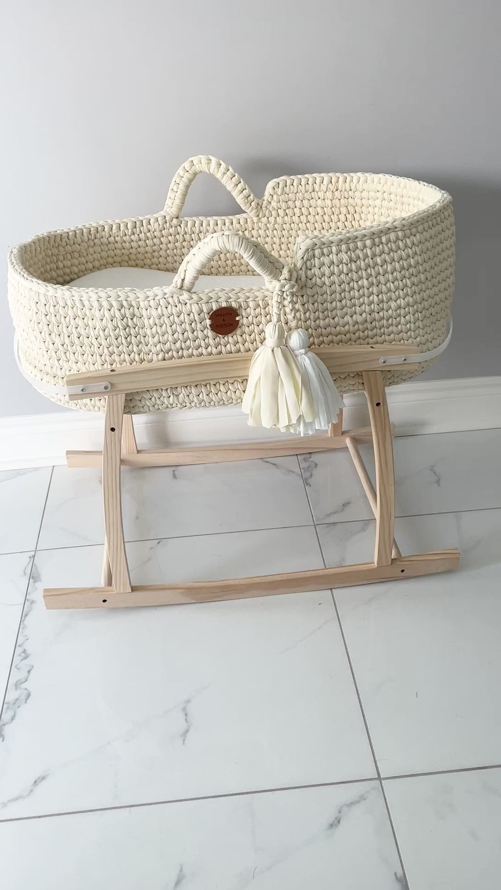 Macrame Moses Basket
