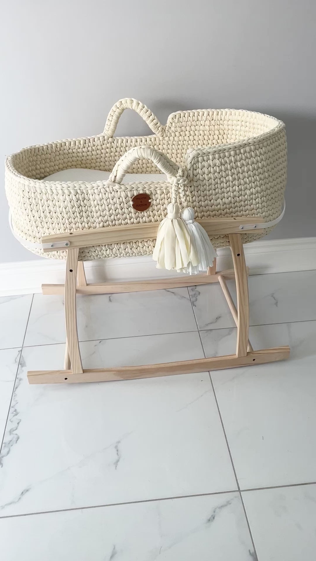 Macrame Moses Basket