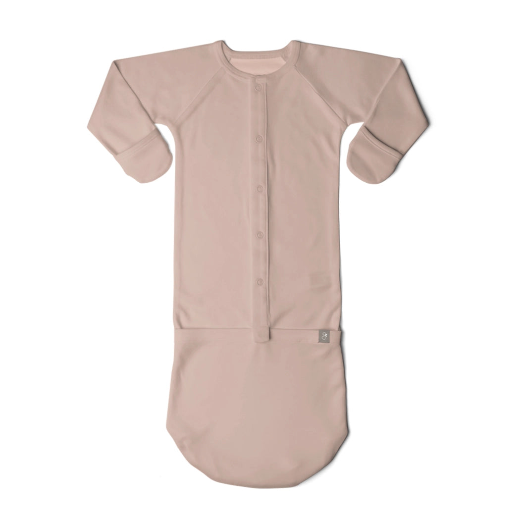 Bamboo Organic Cotton Convertible Gown - Rose
