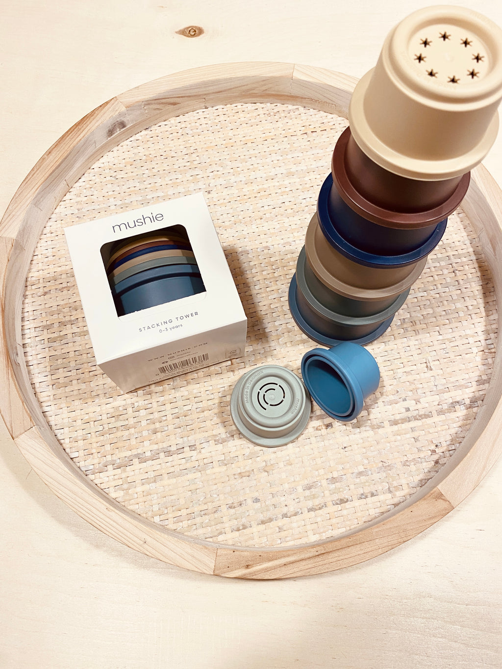 Stacking Cups Toy | Made in Denmark  - Forest