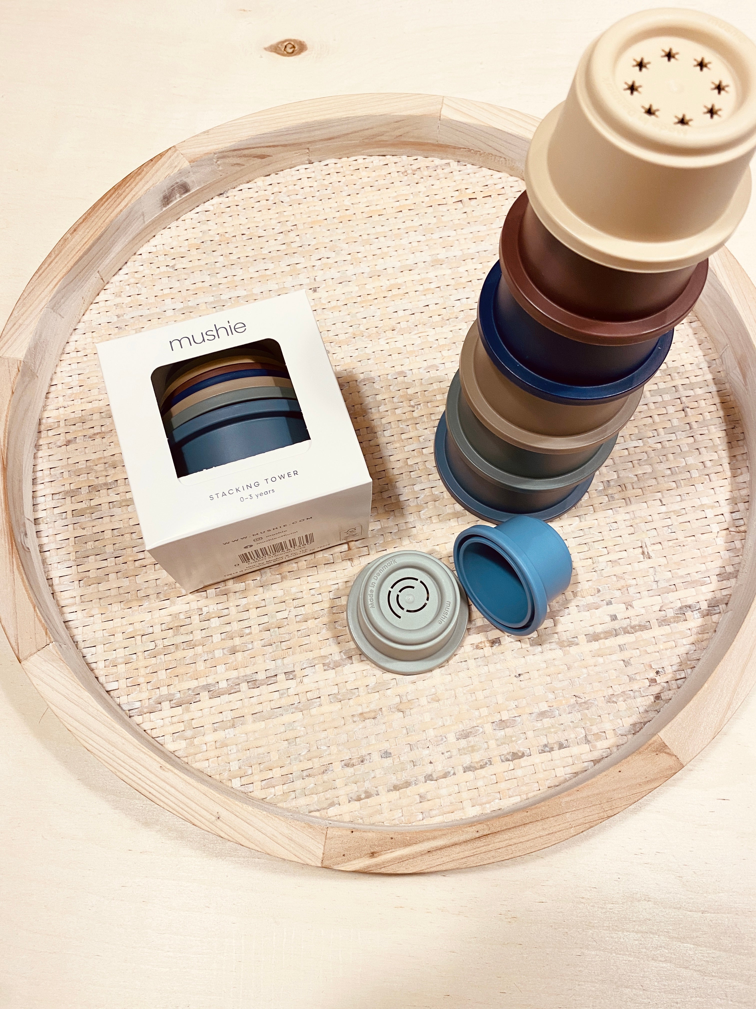 Stacking Cups Toy | Made in Denmark  - Forest