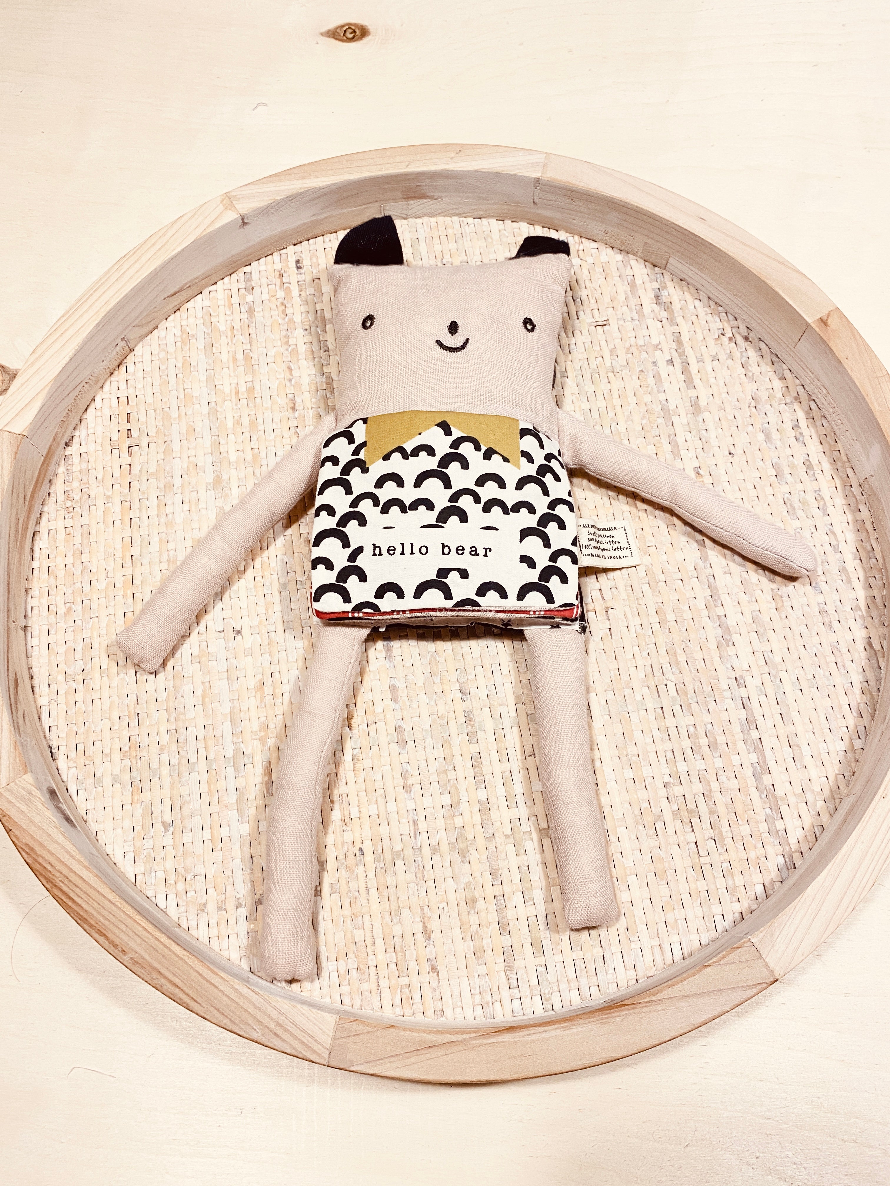 Organic Flippy Friend - Bear