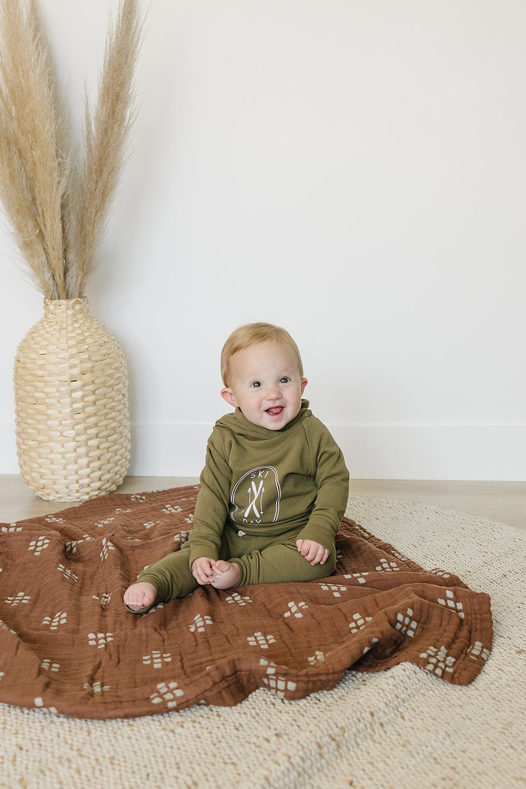 Fern Ski Day French Terry Hoodie