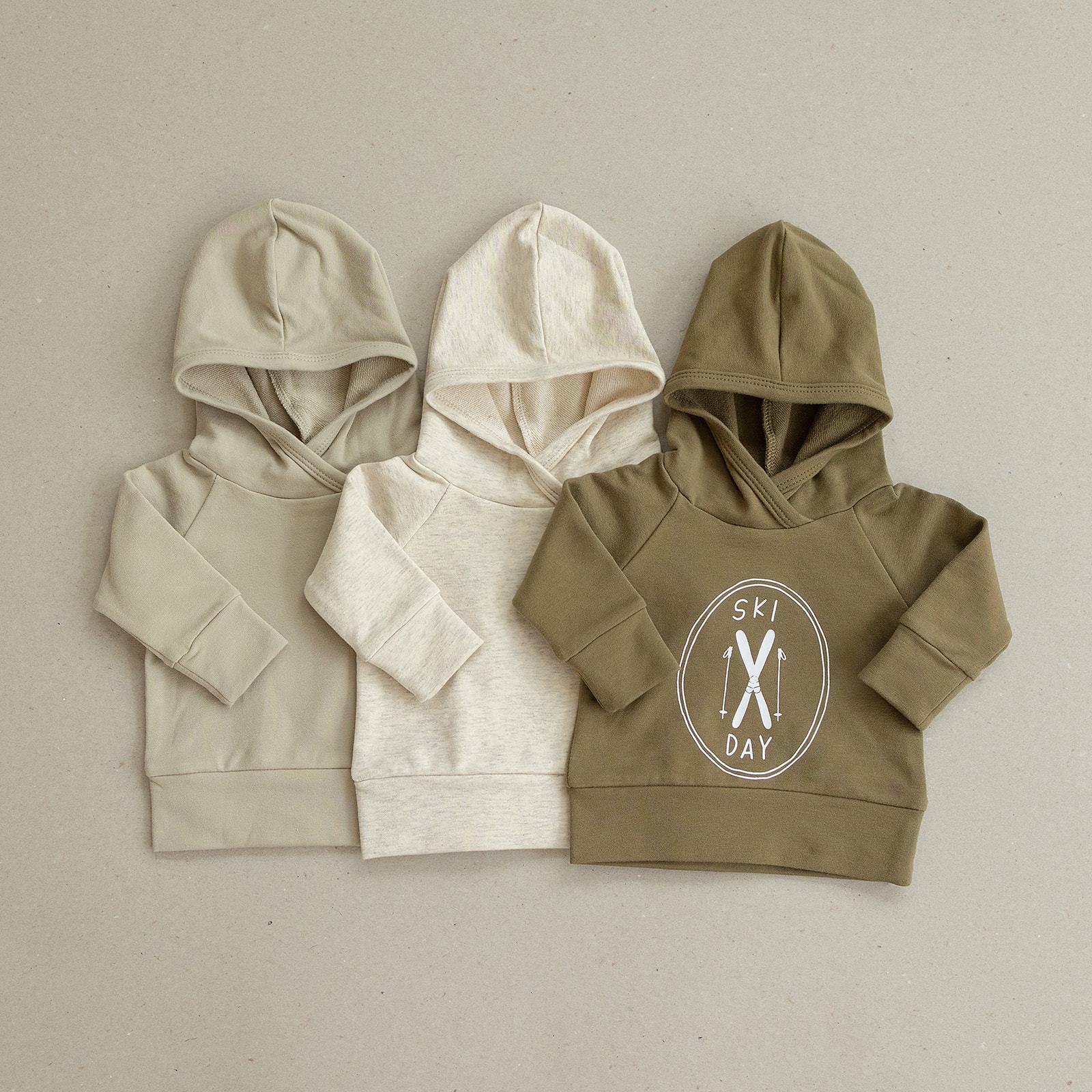 Fern Ski Day French Terry Hoodie
