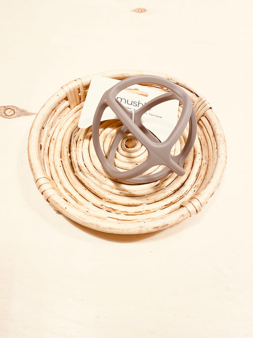 Ball Teether  - Gray Dove