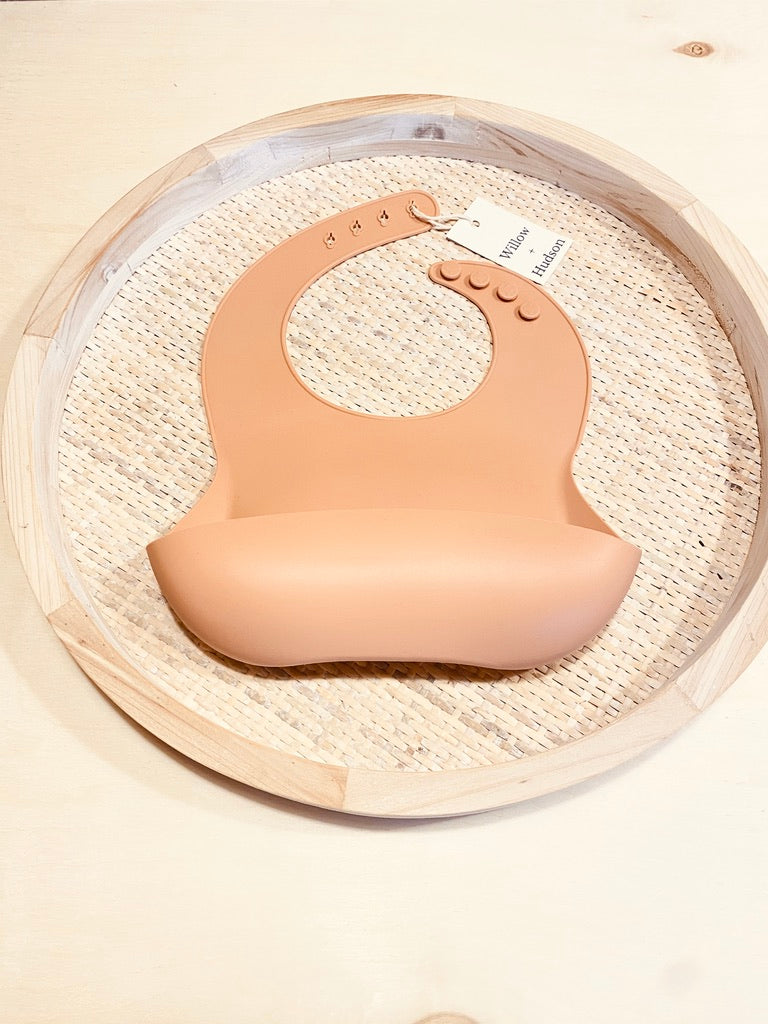 Silicone Bib - Blush