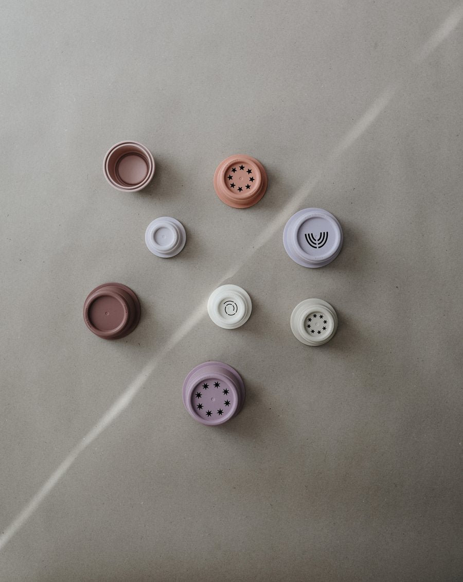 Stacking Cups Toy | Made in Denmark  - Petal