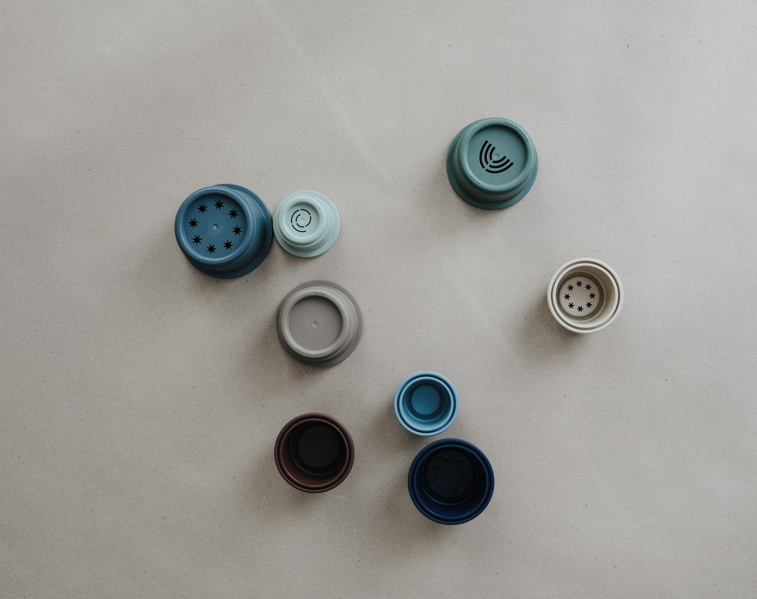 Stacking Cups Toy | Made in Denmark  - Forest