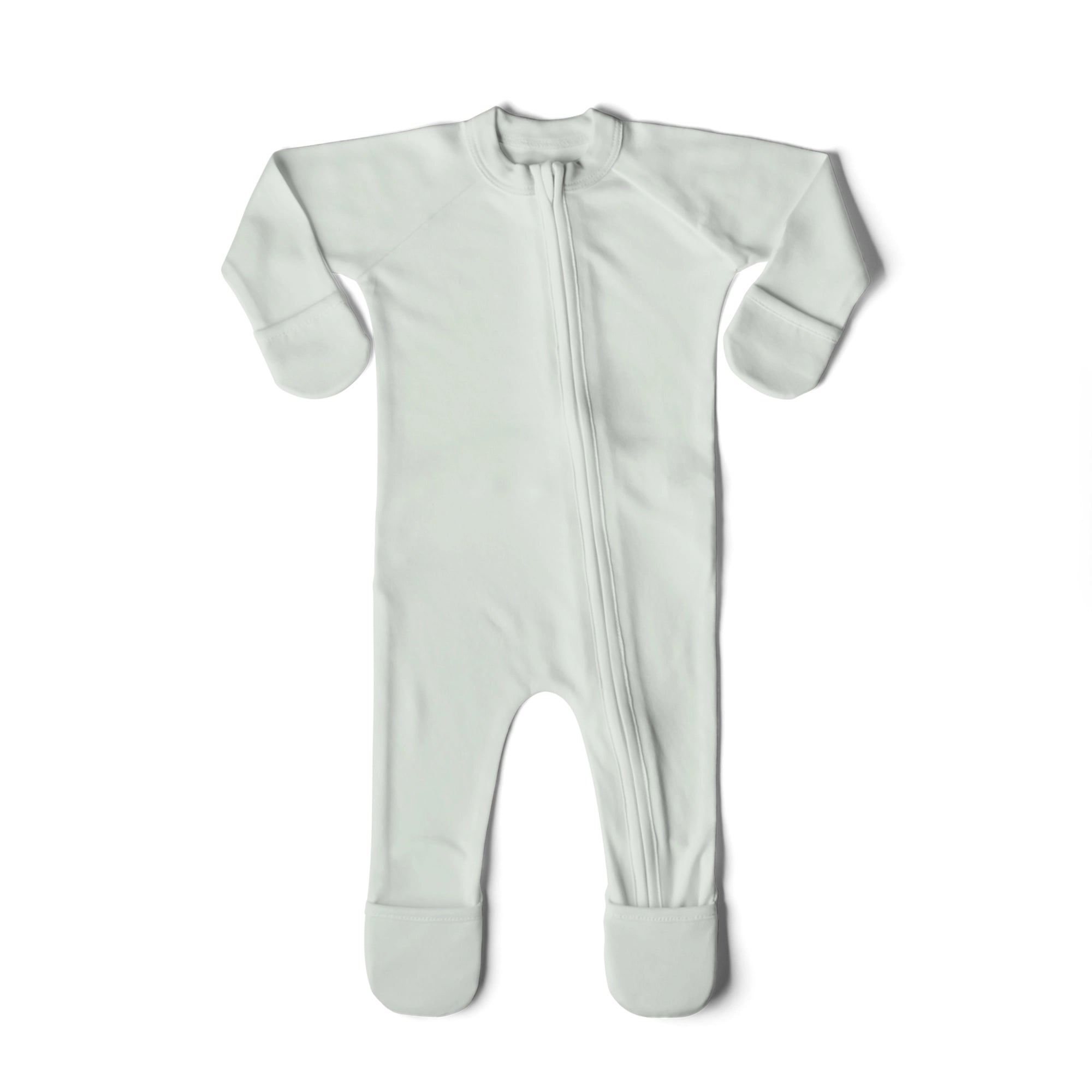 Bamboo Organic Cotton Sleep & Play Footie - Succulent