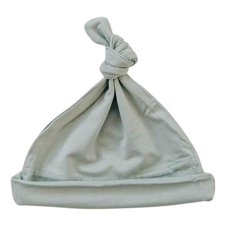 Newborn Knot Hat -Sage