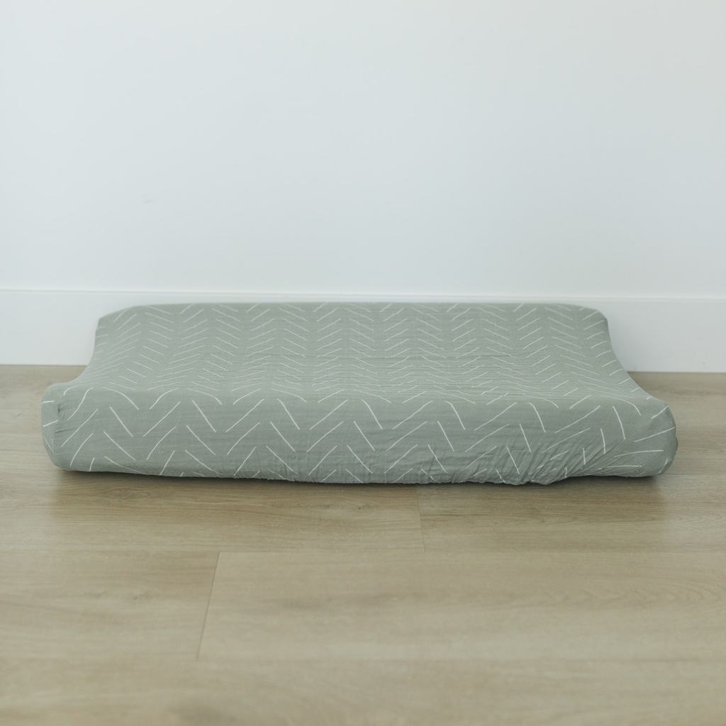 Changing Pad Cover - Desert Sage