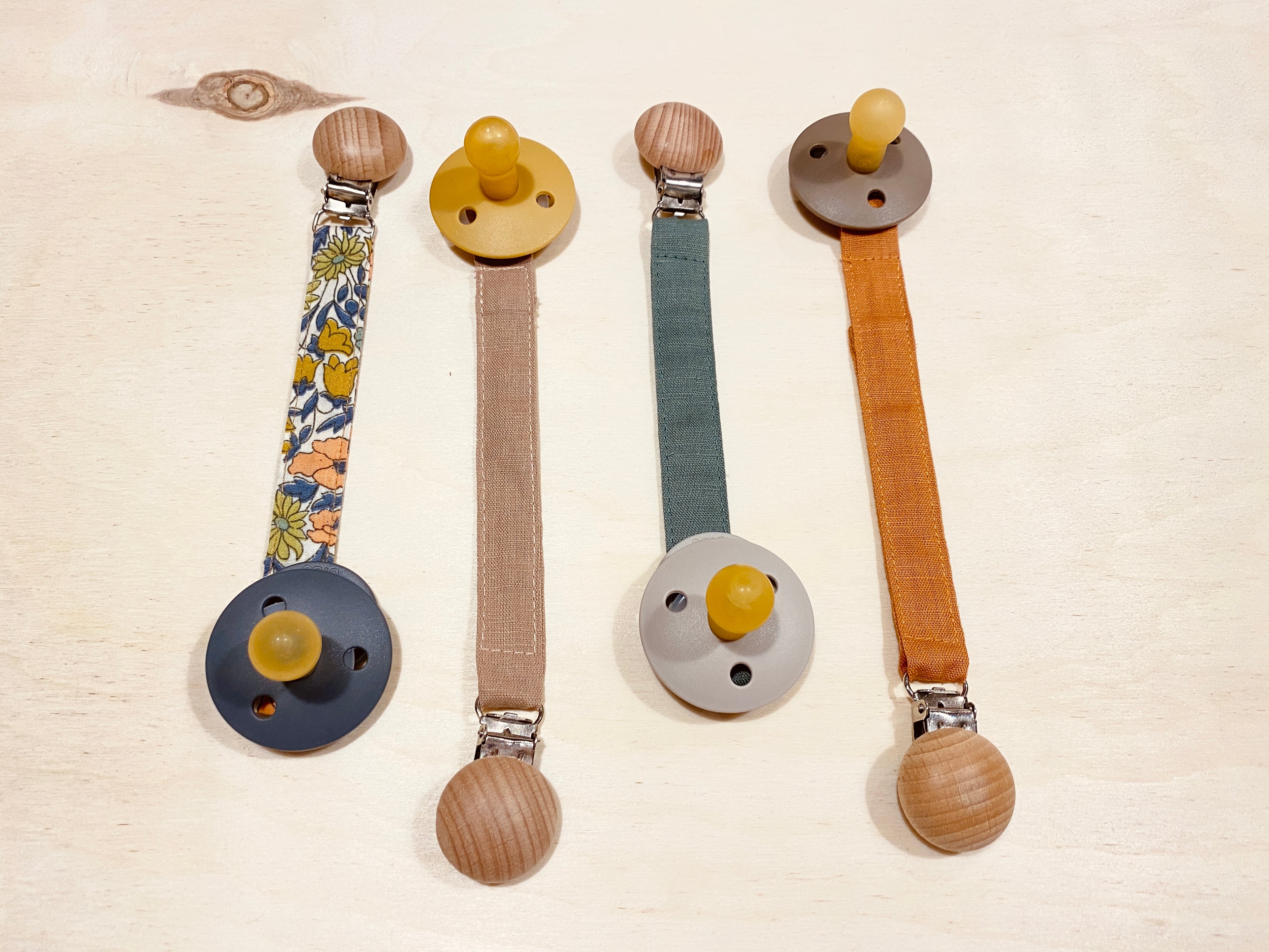 Pacifier Clips - Paisley