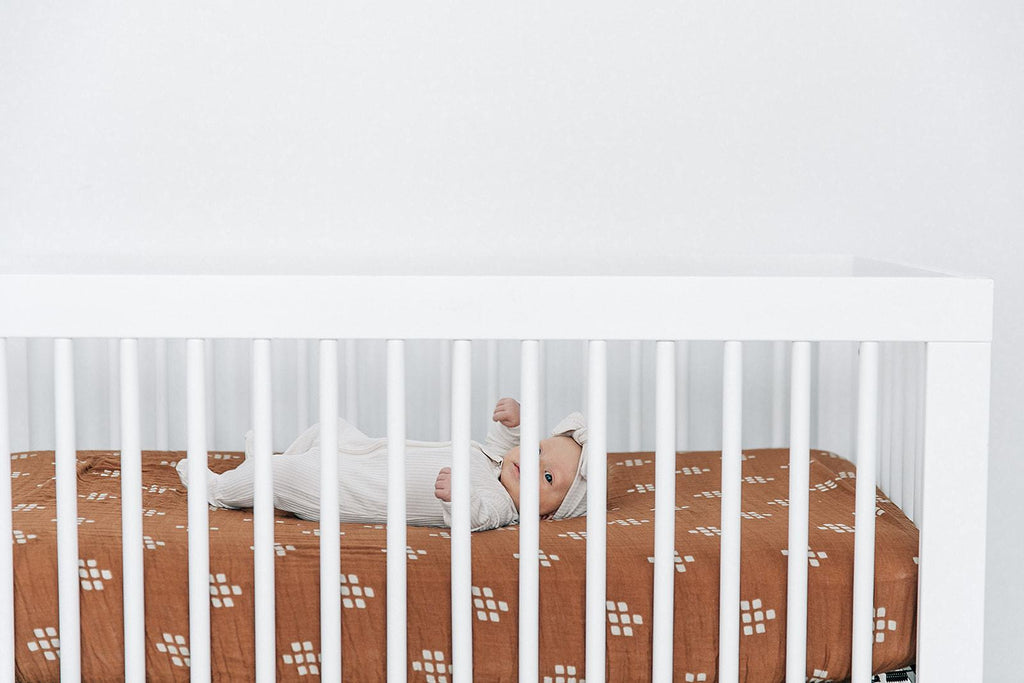 Crib Sheet -Chestnut Textiles