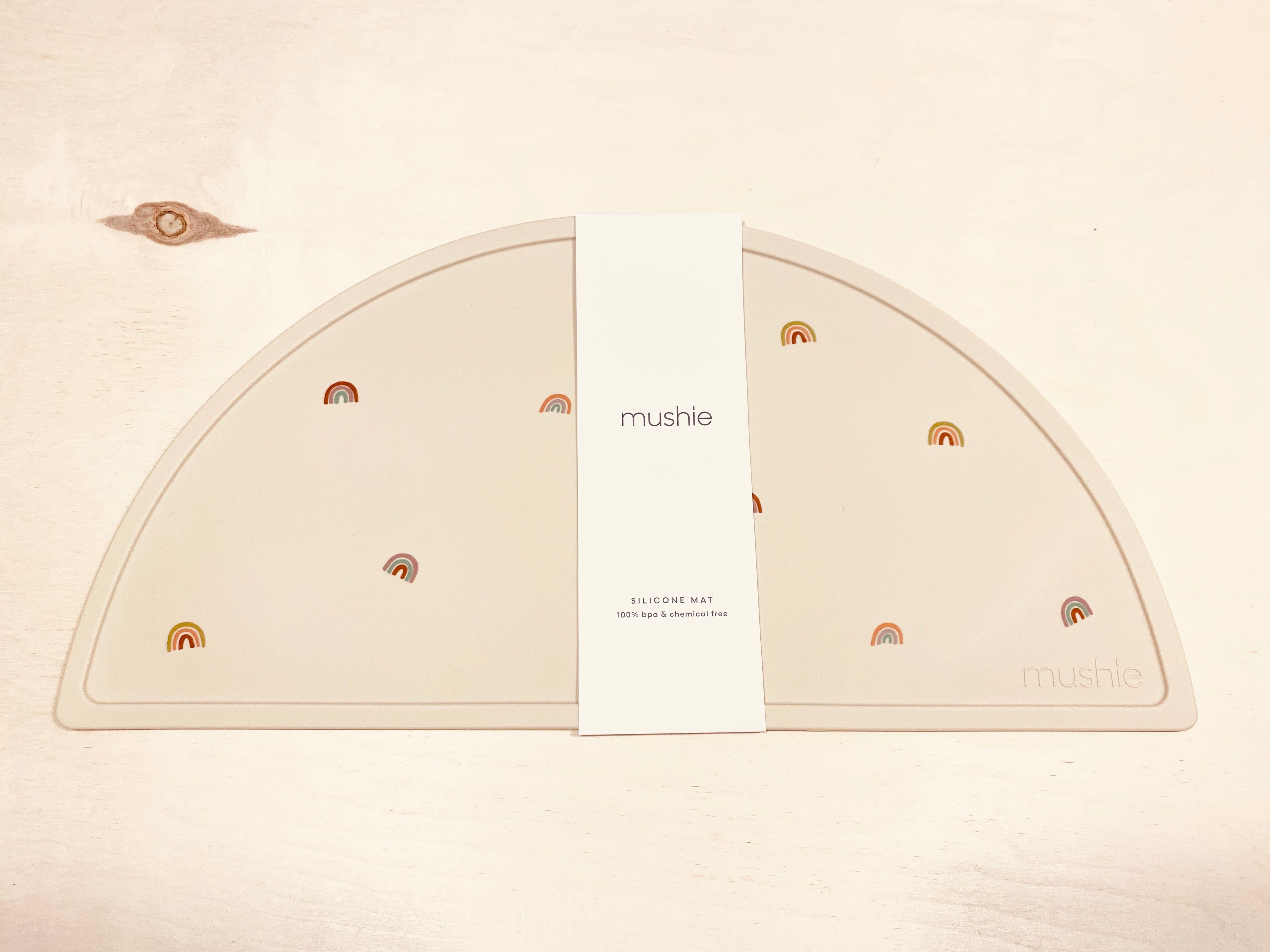 Silicone Place Mat -Rainbows