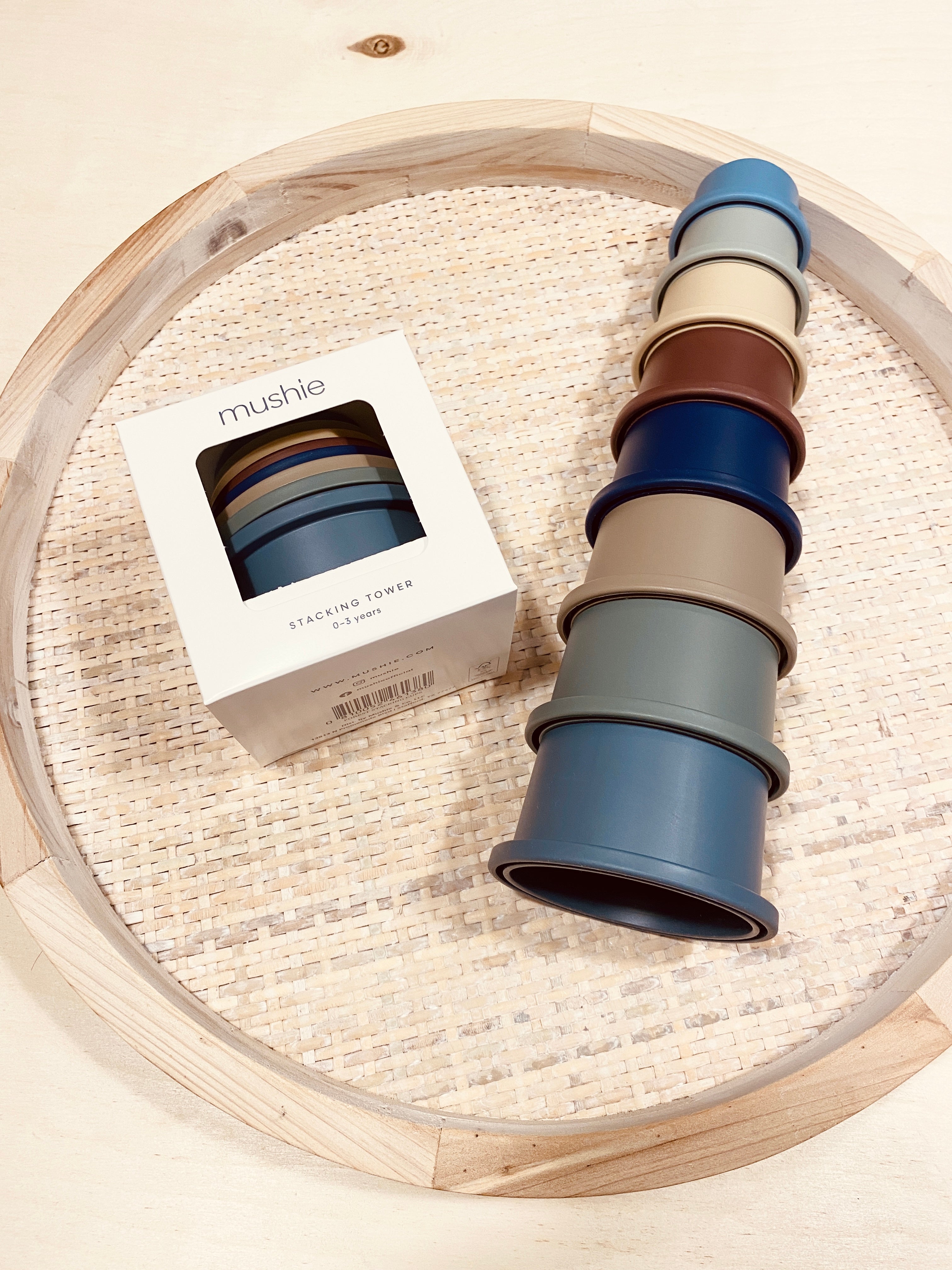 Stacking Cups Toy | Made in Denmark  - Forest