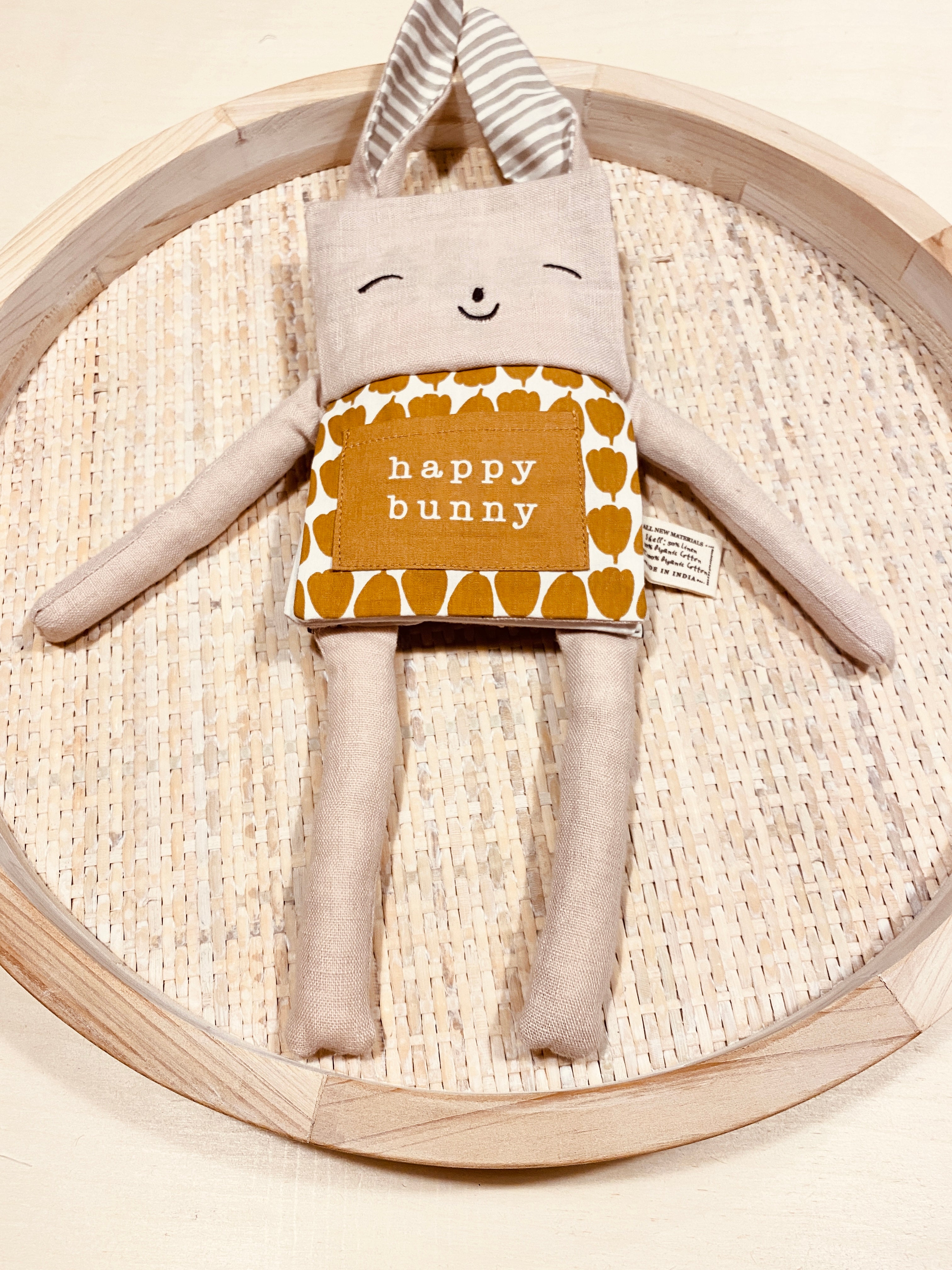 Organic Flippy Friend - Bunny
