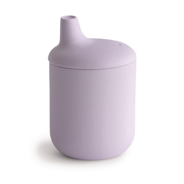 SILICONE SIPPY CUP (SOFT LILAC)